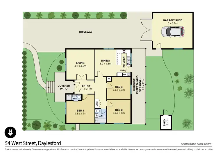 Floorplan of Homely house listing, 54 West Street, Daylesford VIC 3460