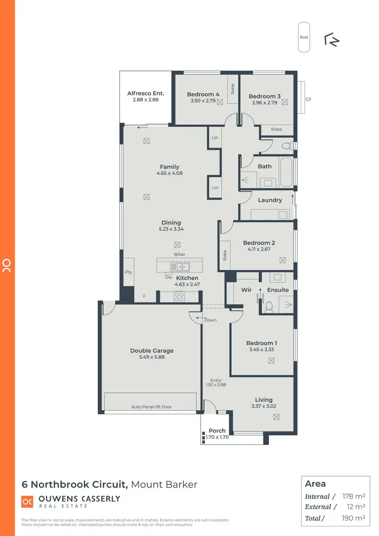 Floorplan of Homely house listing, 6 Northbrook Circuit, Mount Barker SA 5251
