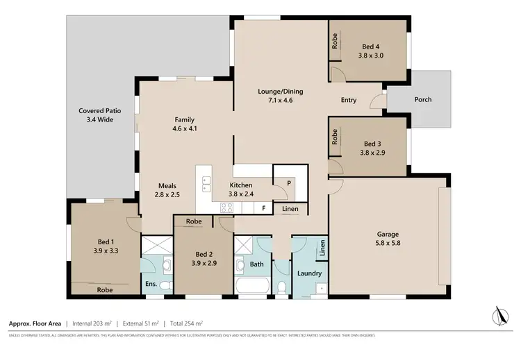Floorplan of Homely house listing, 50 Tennessee Way, Berrinba QLD 4117