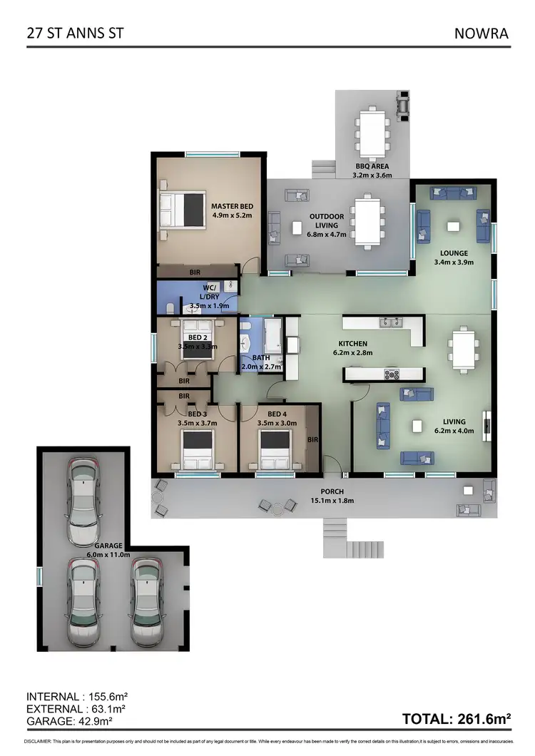 Floorplan of Homely house listing, 27 St Anns Street, Nowra NSW 2541