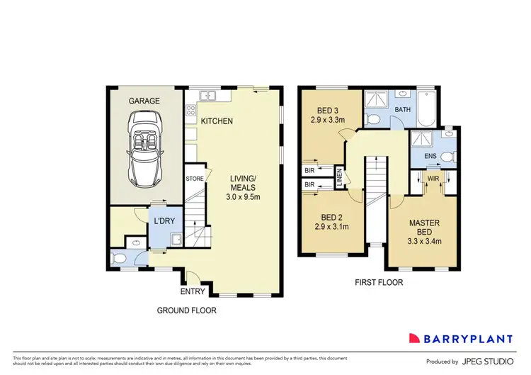 Floorplan of Homely townhouse listing, 10 Kangaroo Paw Court, Taylors Lakes VIC 3038