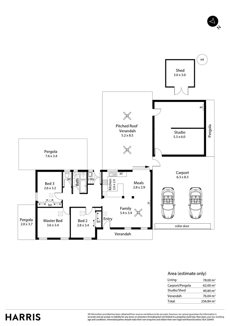 Floorplan of Homely house listing, 9 Nangari Road, Salisbury North SA 5108