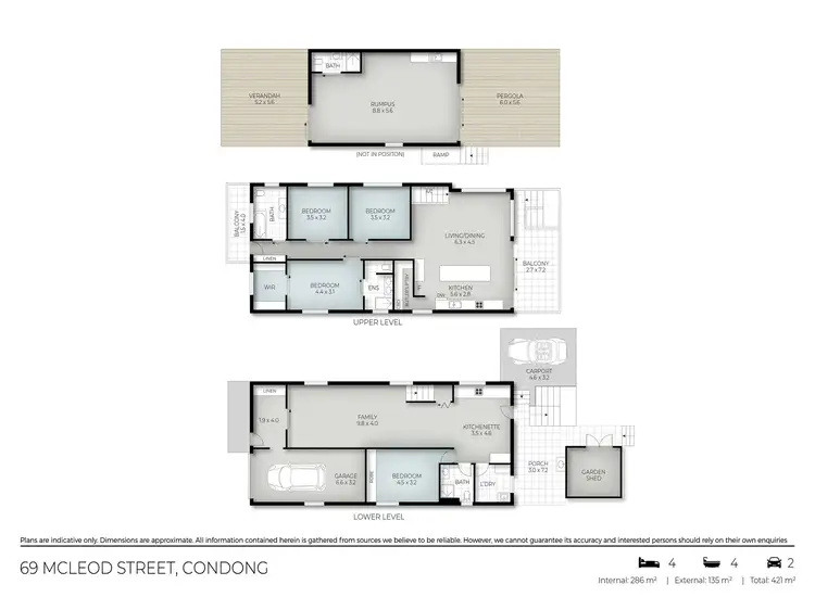Floorplan of Homely house listing, 69 McLeod Street, Condong NSW 2484