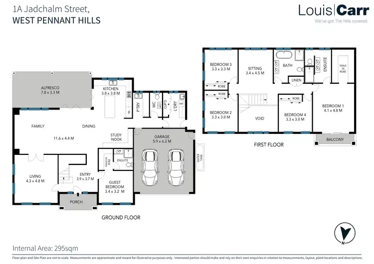 Floorplan of Homely house listing, 1a Jadchalm Street, West Pennant Hills NSW 2125