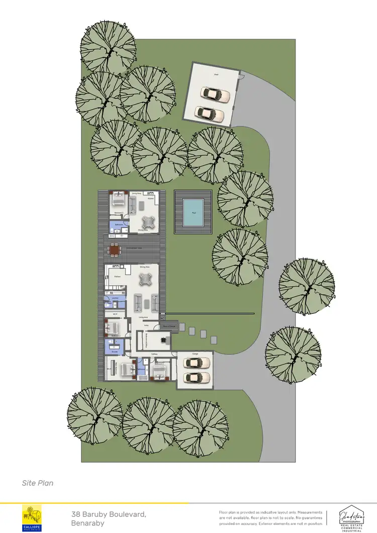 Floorplan of Homely house listing, 38 Baruby Boulevard, Benaraby QLD 4680