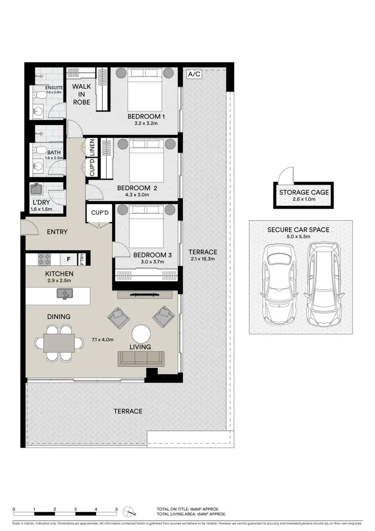 Floorplan of Homely apartment listing, 11073/17 Amalfi Drive, Wentworth Point NSW 2127