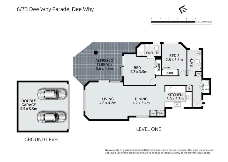 Floorplan of Homely apartment listing, 6/73 Dee Why Parade, Dee Why NSW 2099
