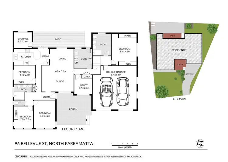 Floorplan of Homely house listing, 96 Bellevue Street, North Parramatta NSW 2151