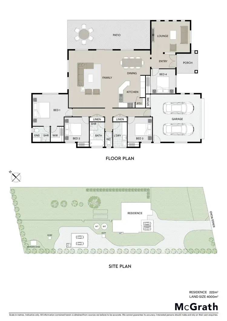Floorplan of Homely house listing, 177 Kings Road, Glass House Mountains QLD 4518