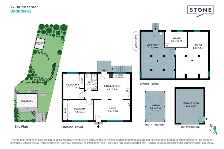 Floorplan of Homely house listing, 27 Bruce Street, Unanderra NSW 2526