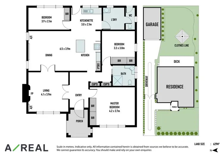 Floorplan of Homely house listing, 330 Jasper Road, Ormond VIC 3204