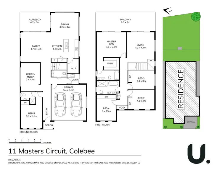 Floorplan of Homely house listing, 11 Masters Circuit, Colebee NSW 2761
