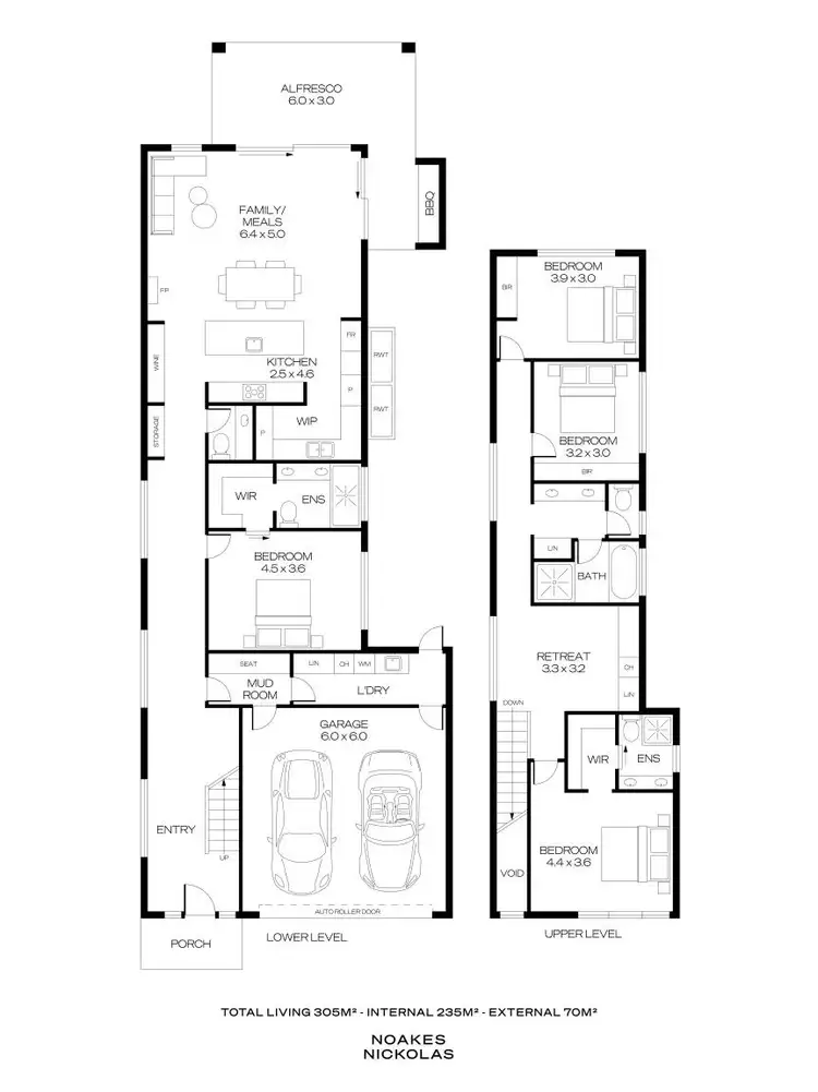 Floorplan of Homely house listing, 13A Northey Avenue, Henley Beach SA 5022