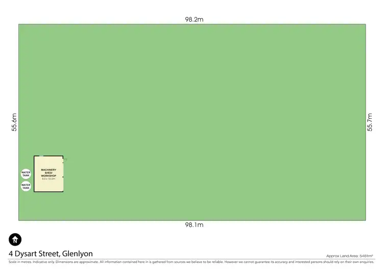 Floorplan of Homely land listing, 4 Dysart Street, Glenlyon VIC 3461