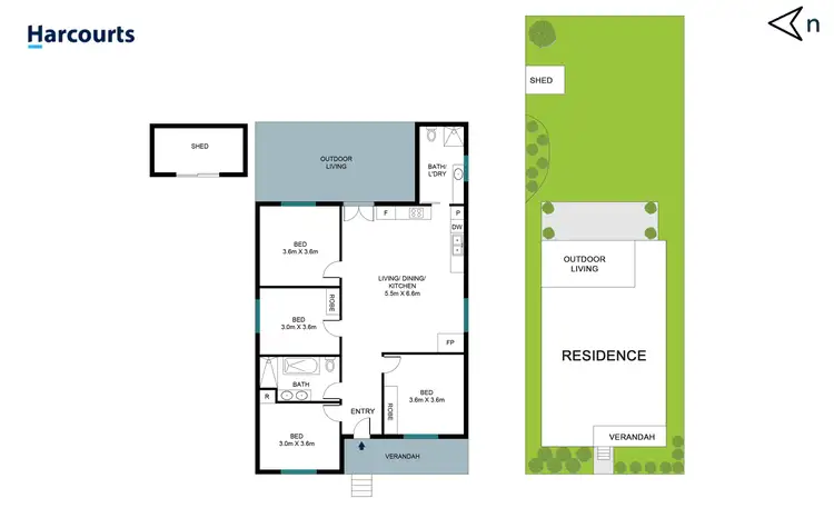 Floorplan of Homely house listing, 14 Orange Street, Abermain NSW 2326