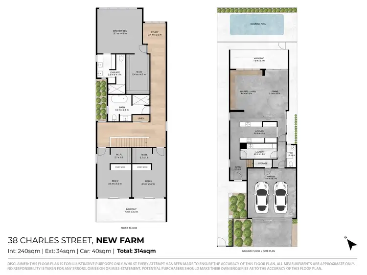 Floorplan of Homely house listing, 38 Charles Street, New Farm QLD 4005