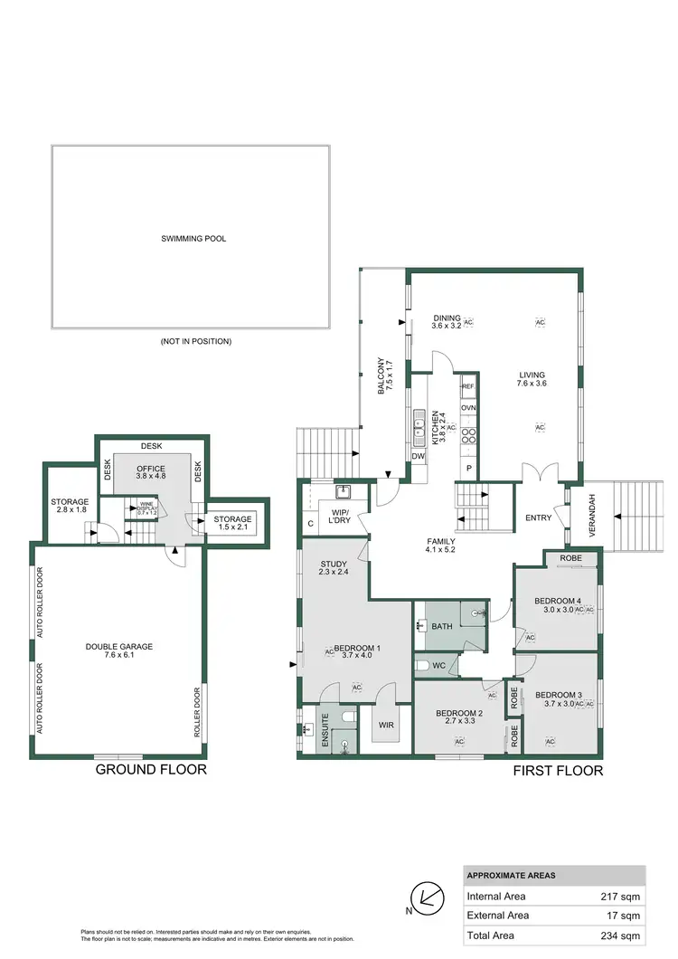 Floorplan of Homely house listing, 12 Rustic Court, Highbury SA 5089