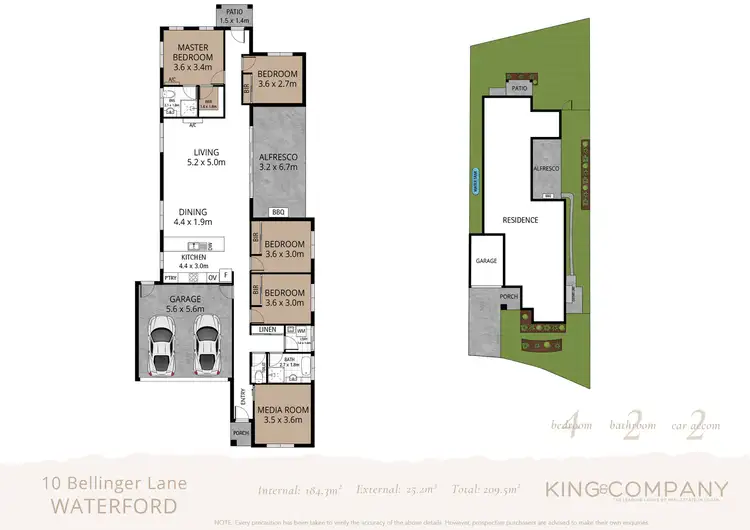 Floorplan of Homely house listing, 10 Bellinger Lane, Waterford QLD 4133