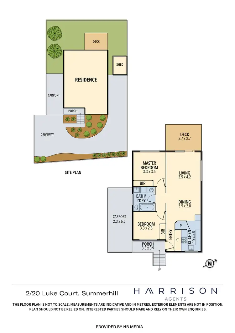 Floorplan of Homely house listing, 2/20 Luke Court, Summerhill TAS 7250