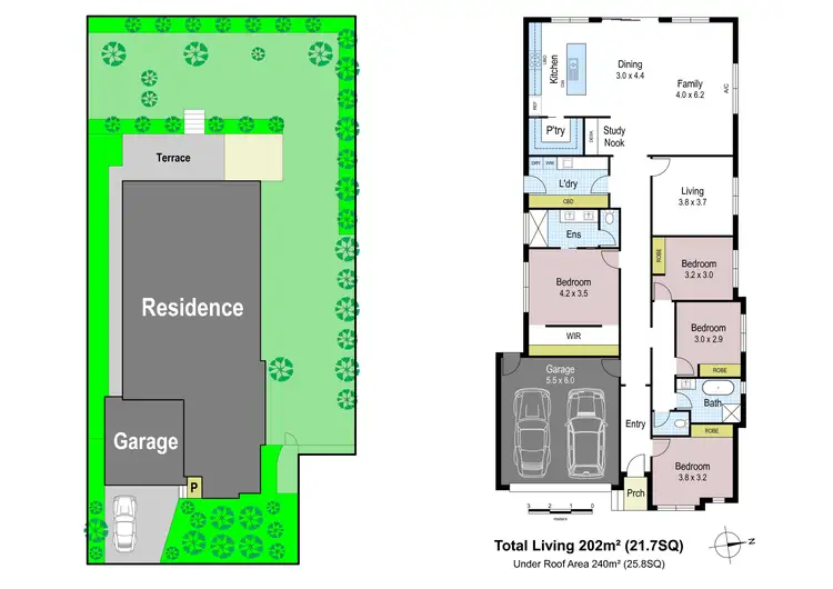Floorplan of Homely house listing, 33 Cromie Drive, Warragul VIC 3820