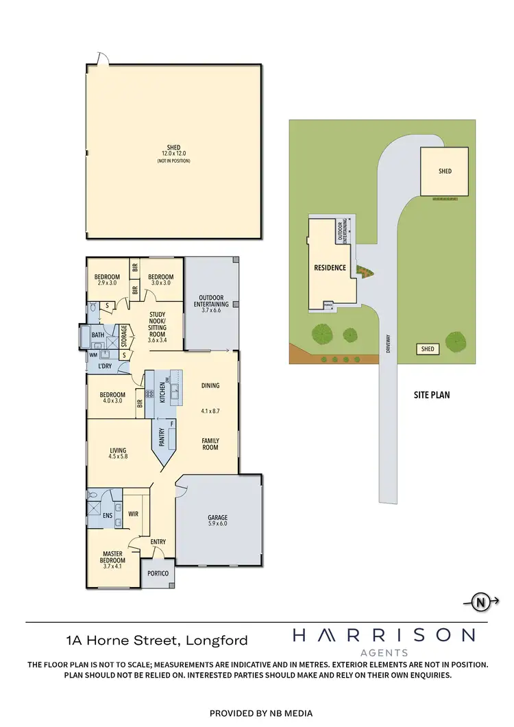 Floorplan of Homely house listing, 1A Horne Street, Longford TAS 7301