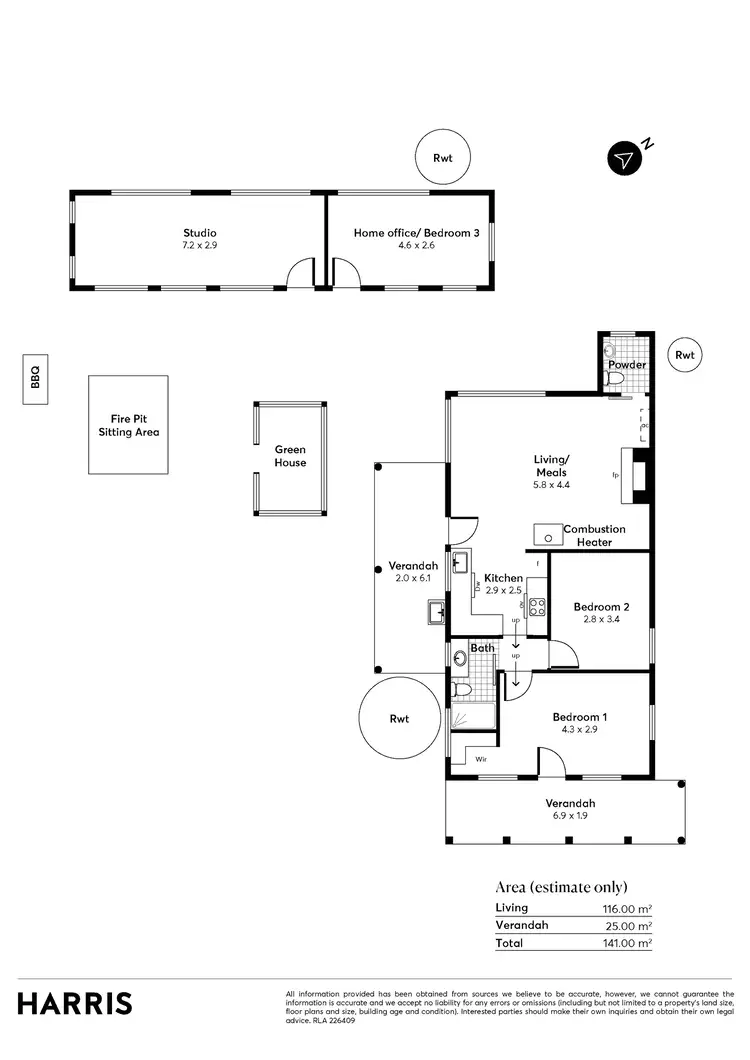 Floorplan of Homely house listing, 14 Silver Lake Road, Mylor SA 5153