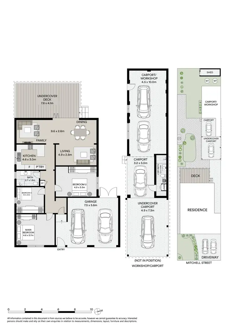 Floorplan of Homely house listing, 40 Mitchell Street, Condell Park NSW 2200