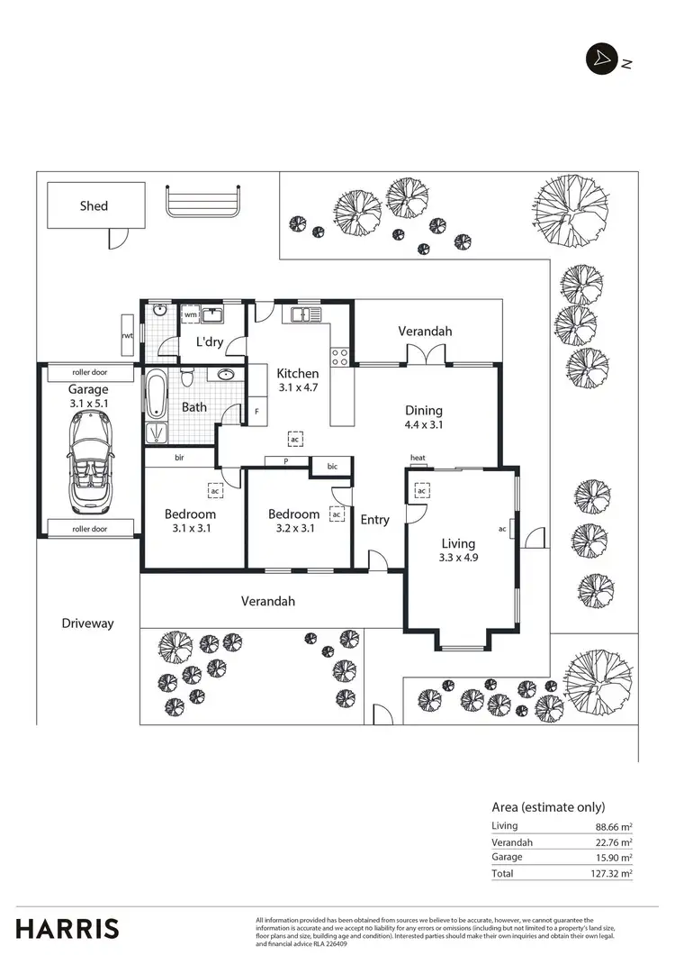Floorplan of Homely house listing, 27 Kyle Street, Glenside SA 5065