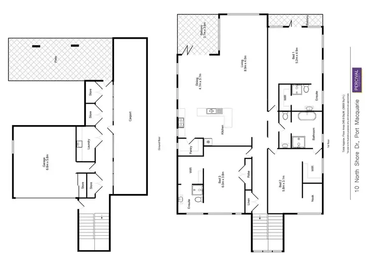 Floorplan of Homely house listing, 10 Northshore Drive, Port Macquarie NSW 2444