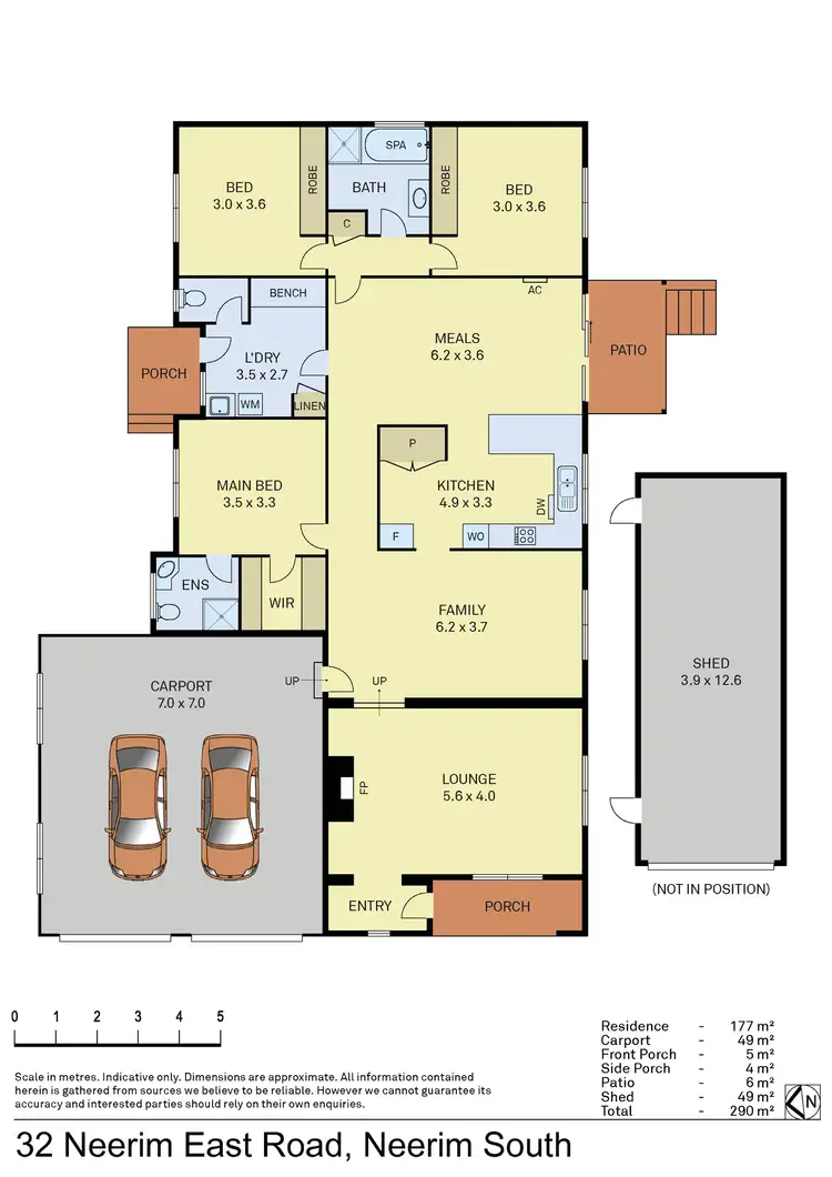 Floorplan of Homely house listing, 27 Blossom Retreat, Neerim South VIC 3831