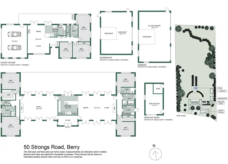 Floorplan of Homely rural property listing, 50 Strongs Road, Jaspers Brush NSW 2535