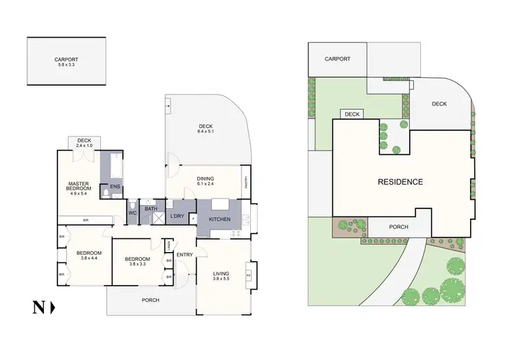 Floorplan of Homely house listing, 7 Dixon Avenue, Croydon VIC 3136