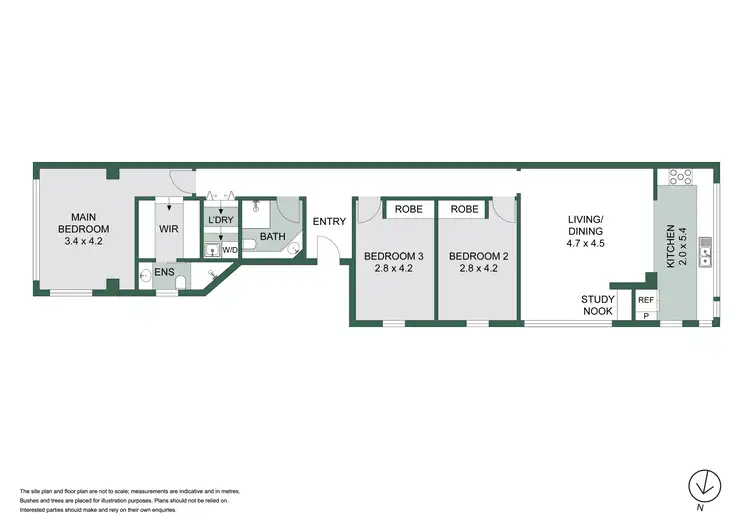 Floorplan of Homely apartment listing, 3/83 Kurraba Road, Kurraba Point NSW 2089