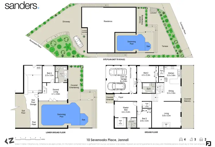 Floorplan of Homely house listing, 10 Sevenoaks Place, Jannali NSW 2226