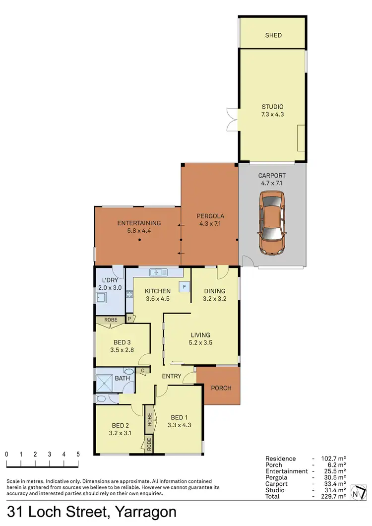 Floorplan of Homely house listing, 31 Loch Street, Yarragon VIC 3823