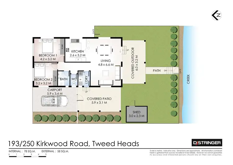 Floorplan of Homely house listing, 193/250 Kirkwood Road, Tweed Heads South NSW 2486