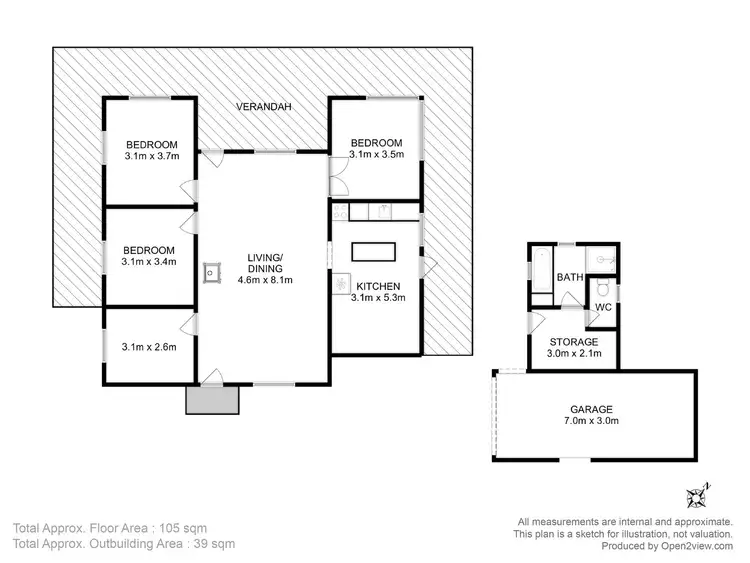 Floorplan of Homely house listing, 5 Tasmans Arch Road, Eaglehawk Neck TAS 7179