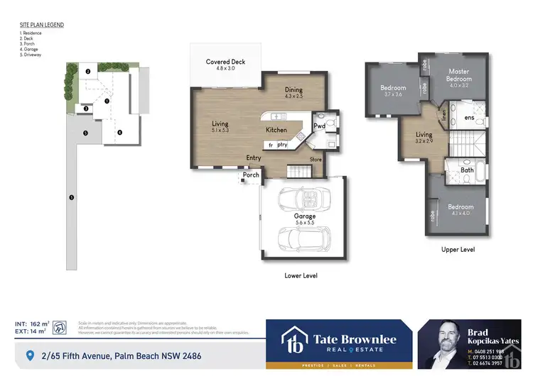 Floorplan of Homely semi-detached listing, 2/65 Fifth Avenue, Palm Beach QLD 4221