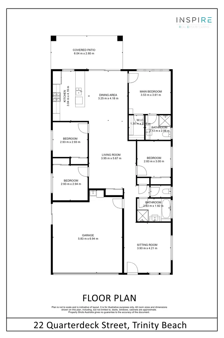 Floorplan of Homely house listing, 22 Quarterdeck Street, Trinity Beach QLD 4879