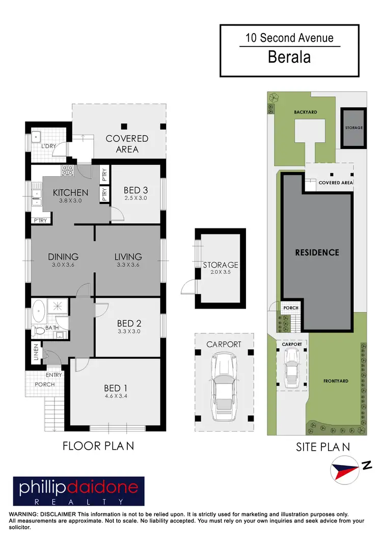 Floorplan of Homely house listing, 10 Second Avenue, Berala NSW 2141