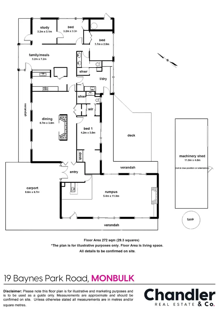 Floorplan of Homely house listing, 19 Baynes Park Road, Monbulk VIC 3793