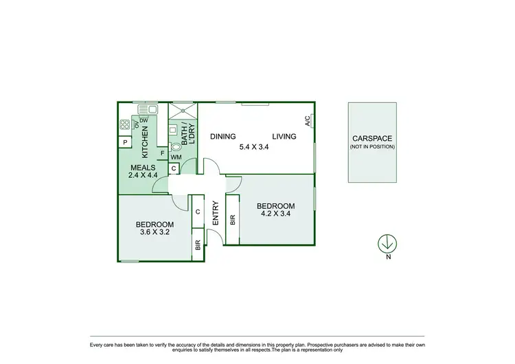 Floorplan of Homely apartment listing, 16/36 Kensington Road, South Yarra VIC 3141