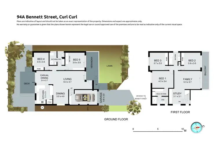 Floorplan of Homely house listing, 94a Bennett Street, Curl Curl NSW 2096