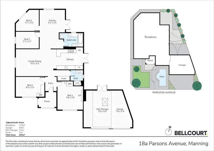 Floorplan of Homely house listing, 18a Parsons Avenue, Manning WA 6152
