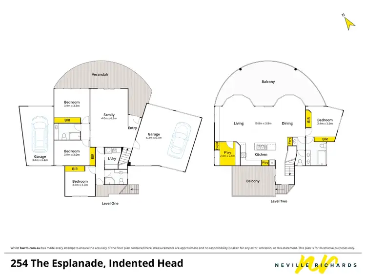 Floorplan of Homely house listing, 254 The Esplanade, Indented Head VIC 3223