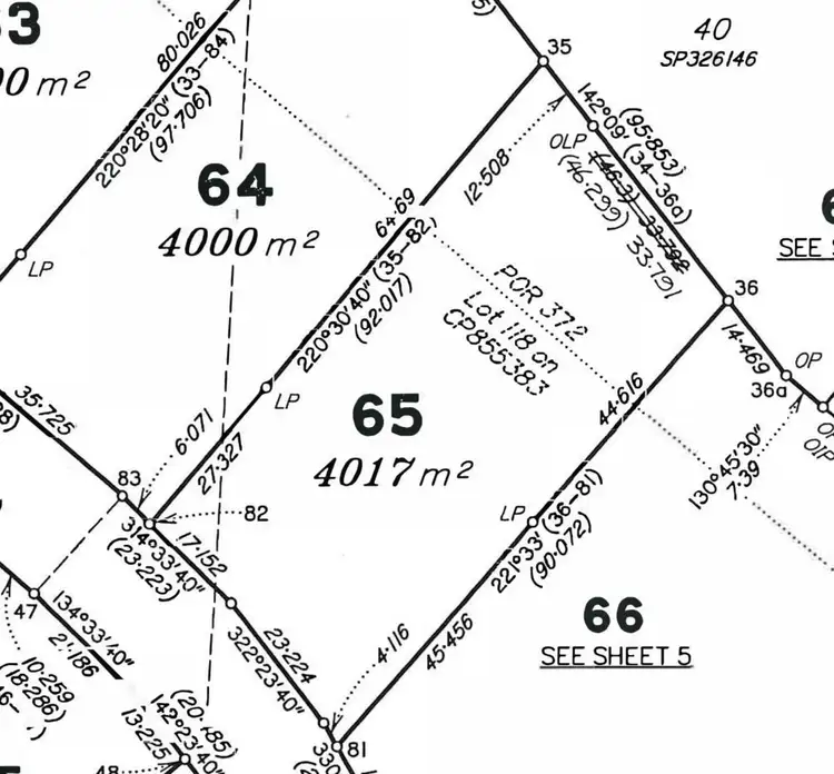 Floorplan of Homely land listing, LOT 65 Swagmans Ridge, Chatsworth QLD 4570