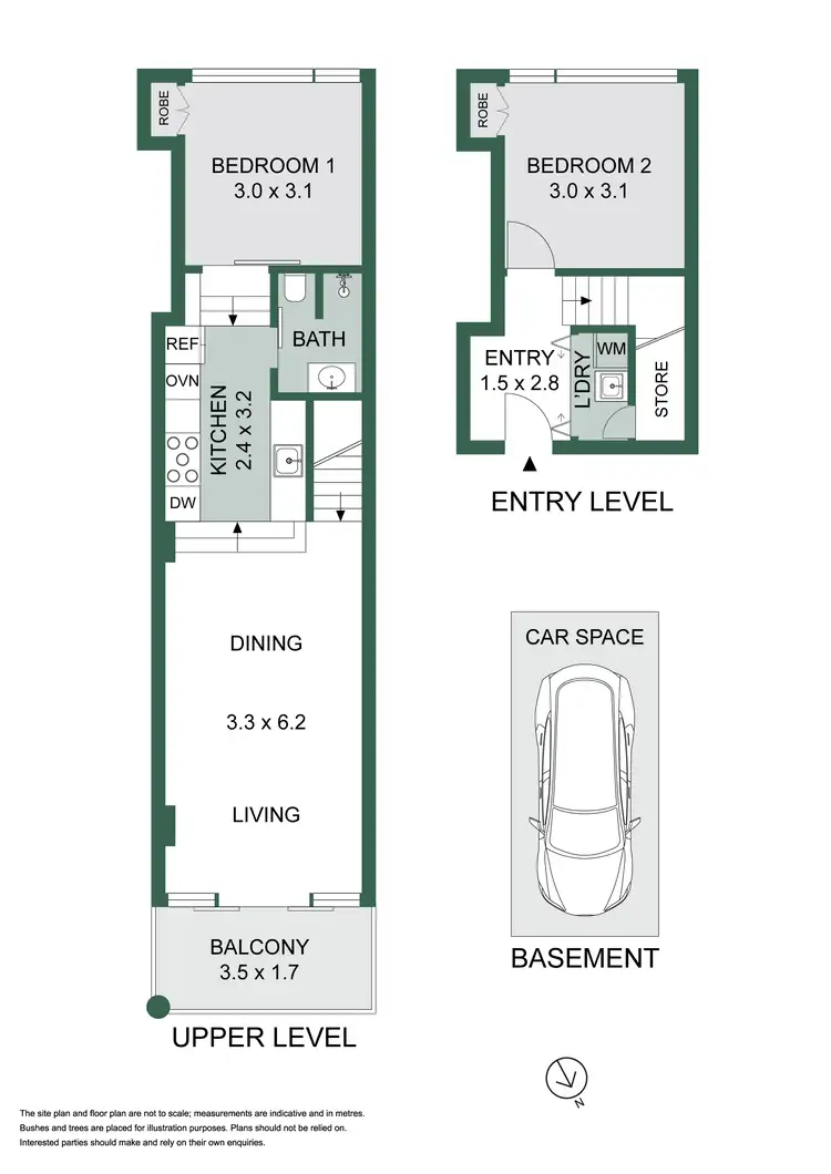 Floorplan of Homely apartment listing, 109/437 Bourke Street, Surry Hills NSW 2010