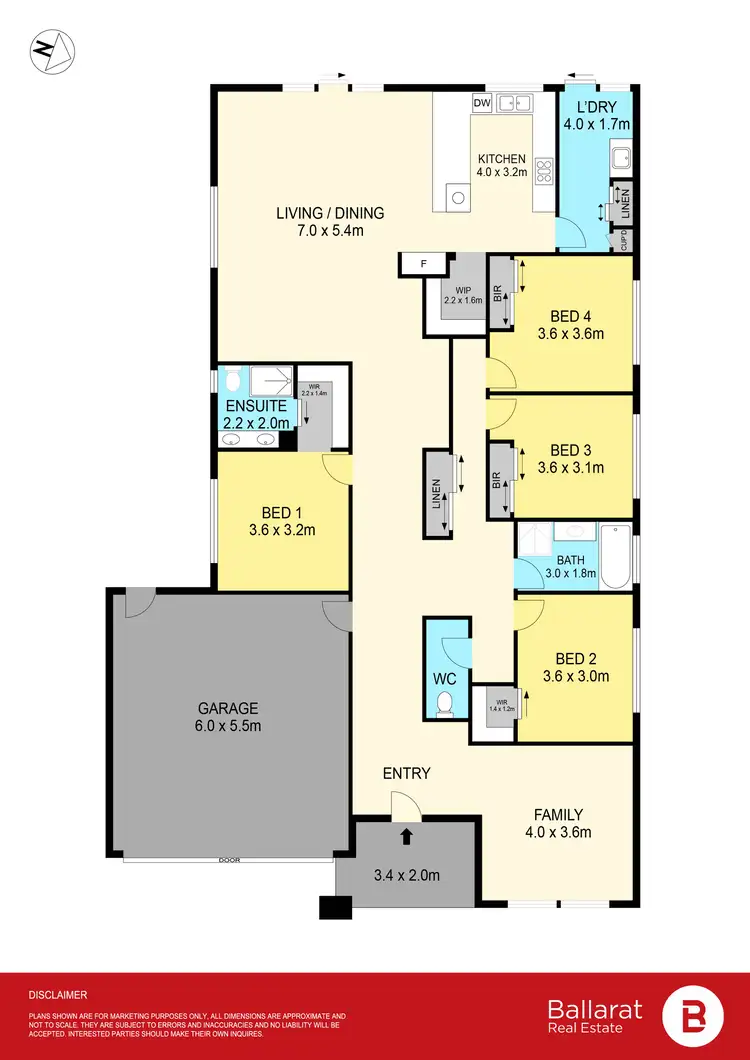 Floorplan of Homely house listing, 4 Lemon Street, Alfredton VIC 3350