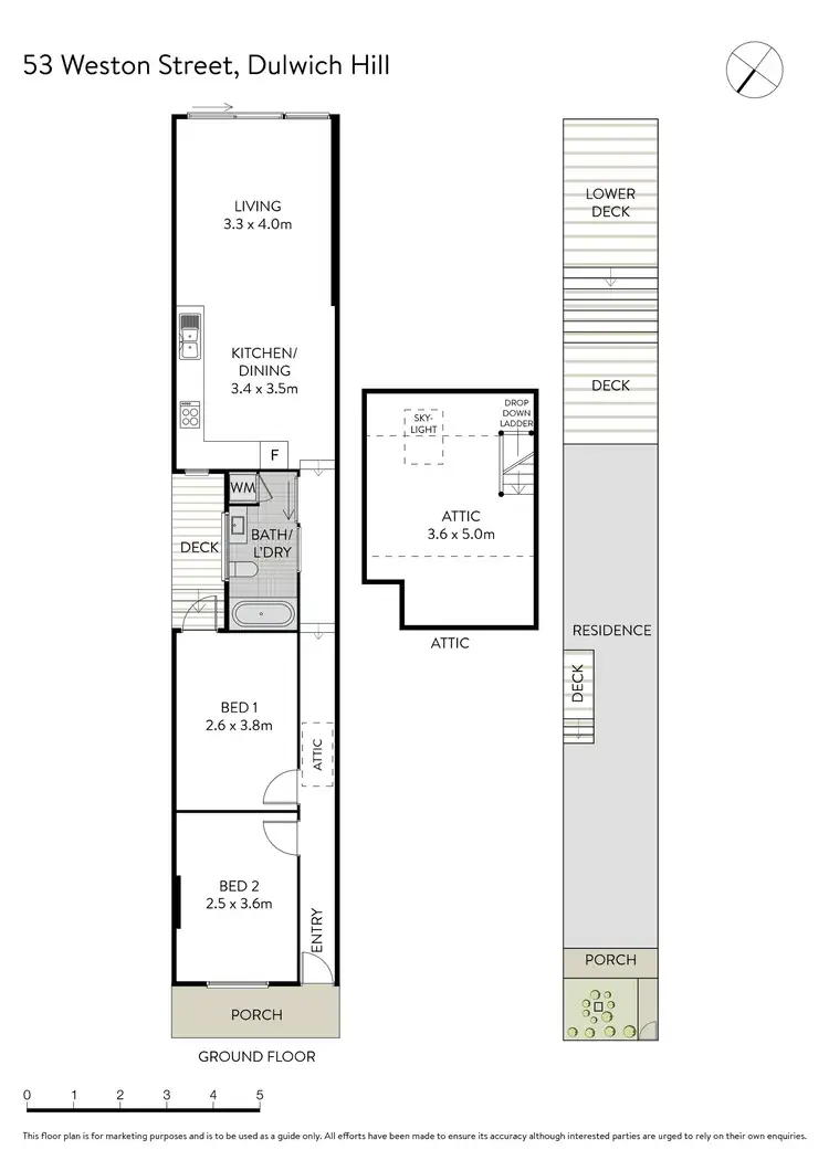 Floorplan of Homely house listing, 53 Weston Street, Dulwich Hill NSW 2203