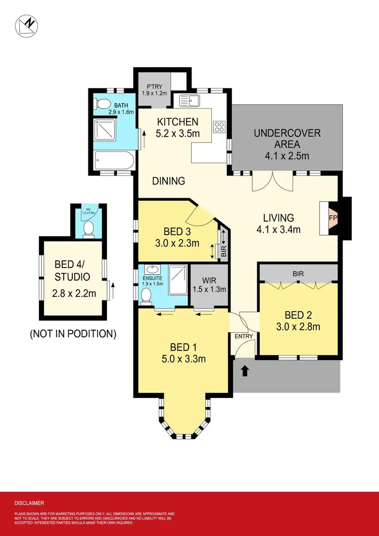 Floorplan of Homely house listing, 715 Laurie Street, Mount Pleasant VIC 3350